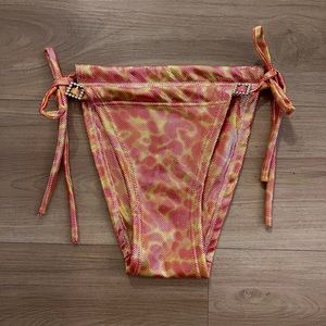 Haus of Faer sparkley rave tie bottoms